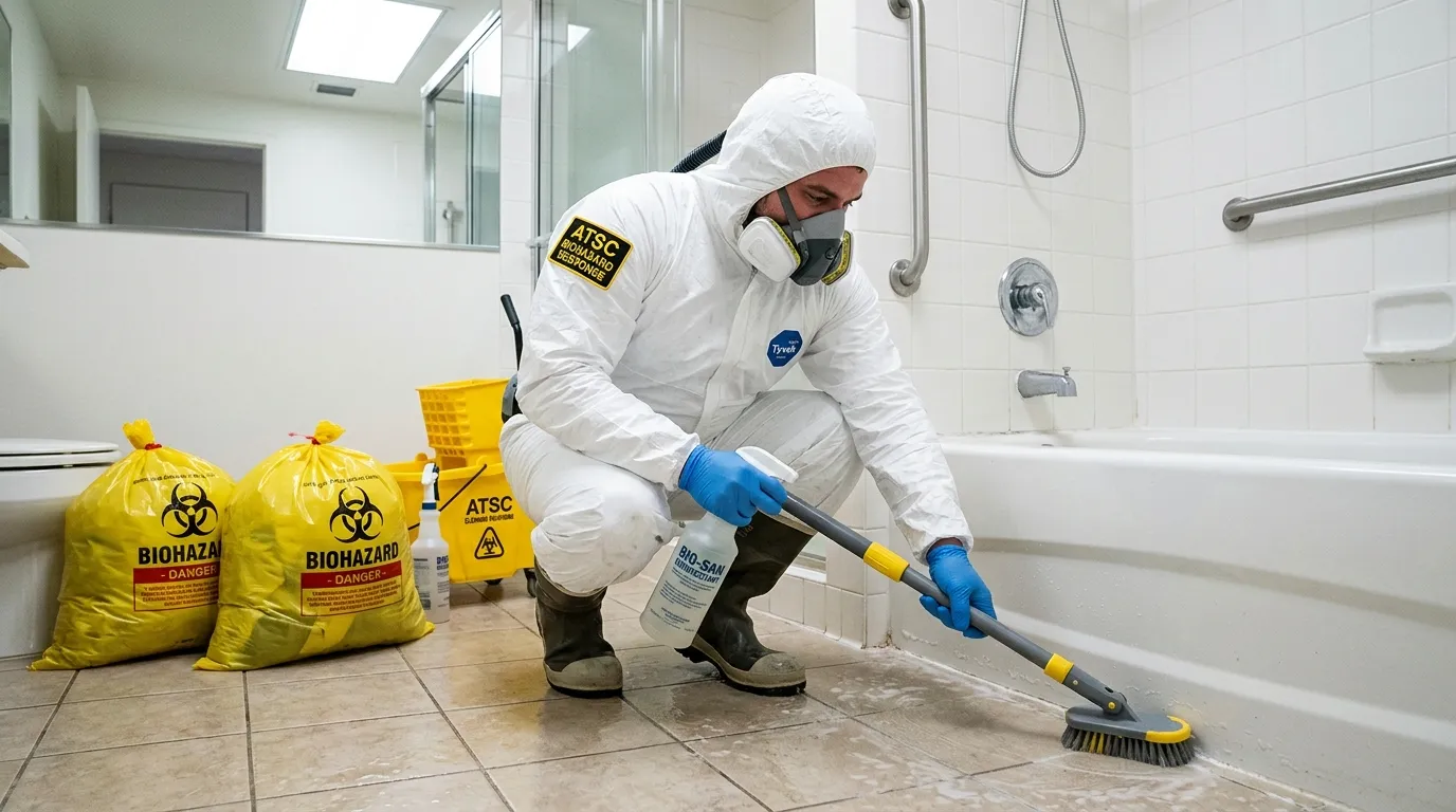 Decontamination equipment deployed for Blood Cleanup in Valrico